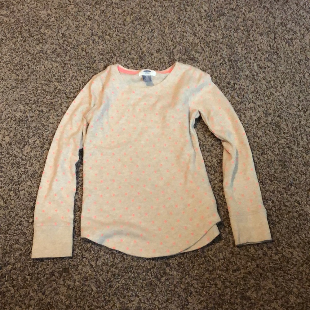 Girls old navy thermal long sleeve Sz 8